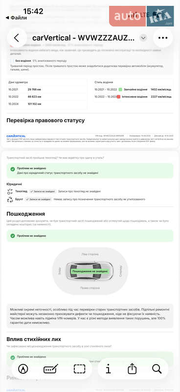 Хетчбек Volkswagen e-Golf 2020 в Тернополі