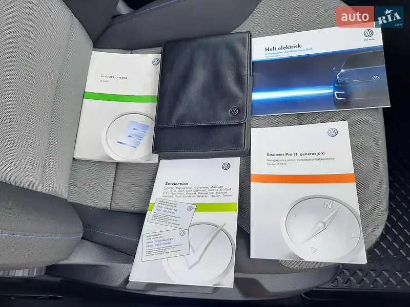 Хэтчбек Volkswagen e-Golf 2015 в Полтаве документ