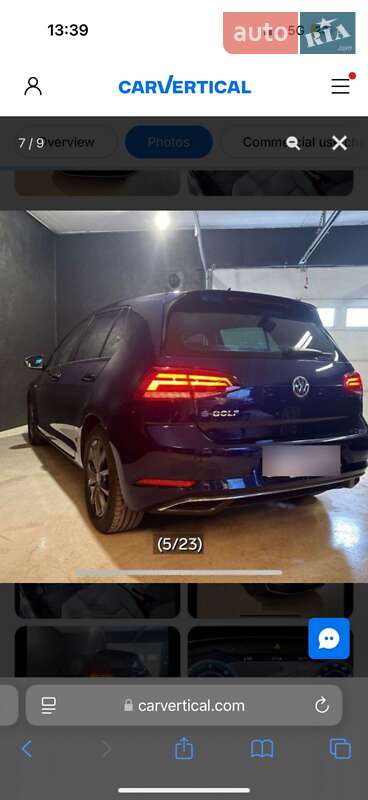 Volkswagen e-Golf 2017