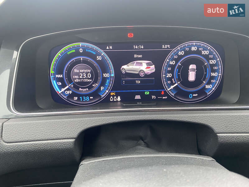 Хэтчбек Volkswagen e-Golf 2018 в Тернополе