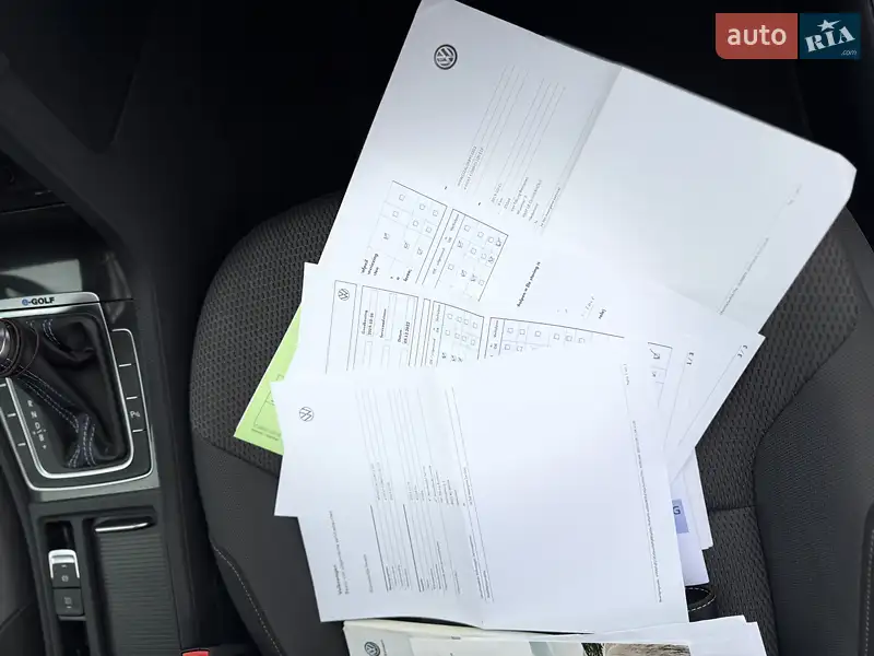 Хэтчбек Volkswagen e-Golf 2019 в Ровно документ