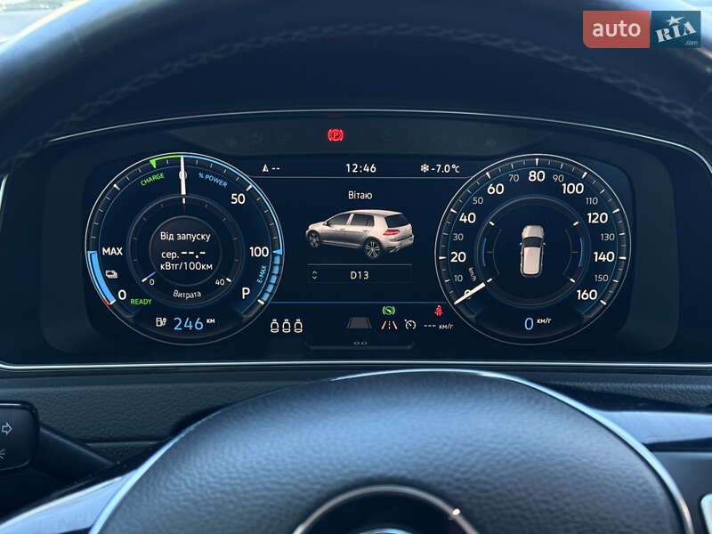 Хэтчбек Volkswagen e-Golf 2018 в Ковеле