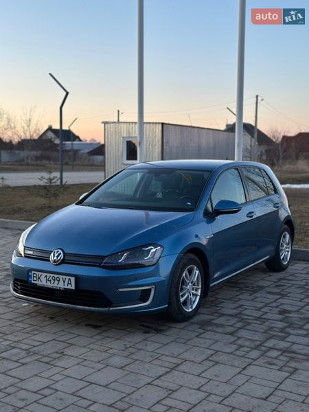 Volkswagen e-Golf 2016