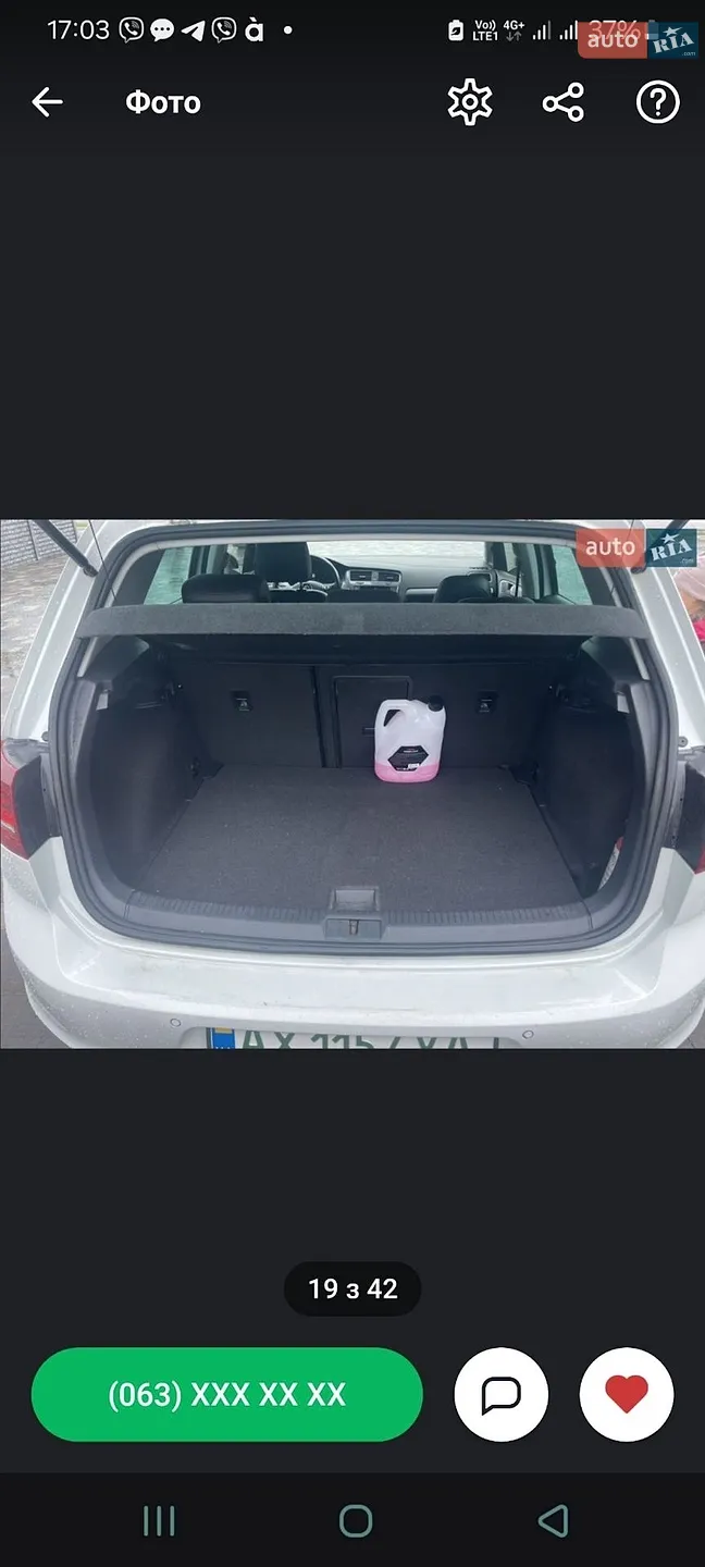 2014 Volkswagen Golf - мініатюра 23