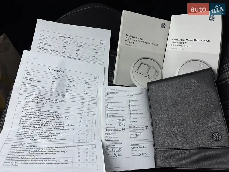 Универсал Volkswagen Golf GTD 2016 в Киеве документ
