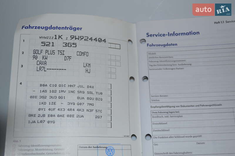 Хэтчбек Volkswagen Golf Plus 2009 в Виннице