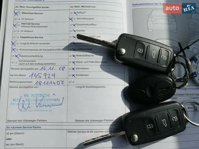 Хетчбек Volkswagen Golf Plus 2013 в Стрию документ