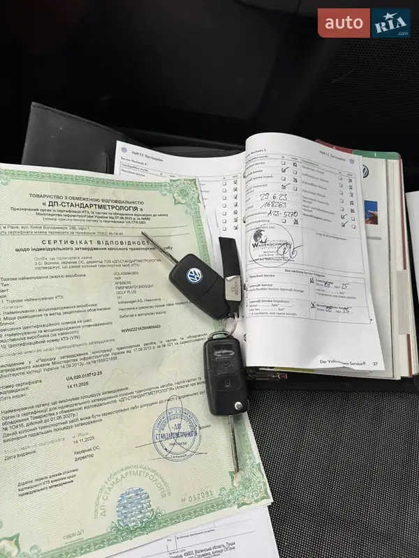 Хетчбек Volkswagen Golf Plus 2006 в Лубнах документ