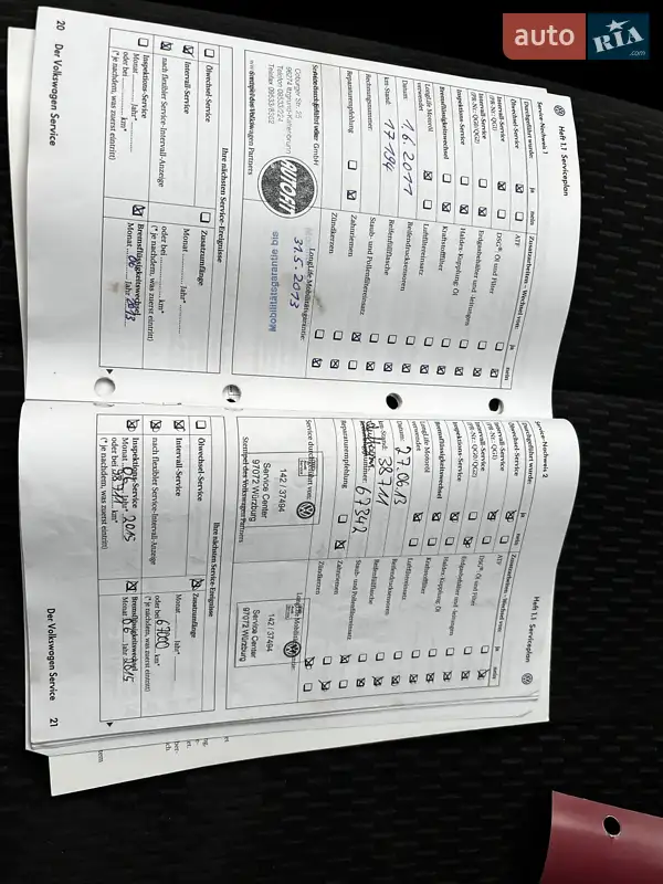 Хетчбек Volkswagen Golf Plus 2010 в Красилові документ