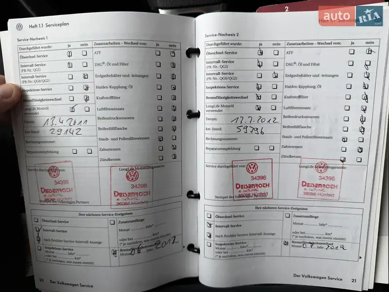 Хетчбек Volkswagen Golf Plus 2009 в Звягелі документ