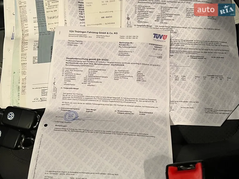 Хэтчбек Volkswagen Golf Plus 2005 в Ковеле документ