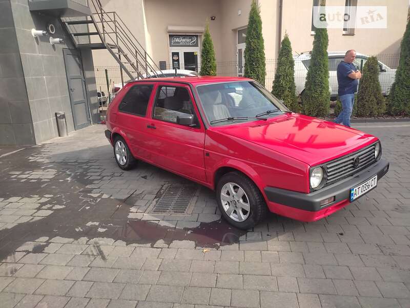 Хетчбек Volkswagen Golf 1986 в Івано-Франківську