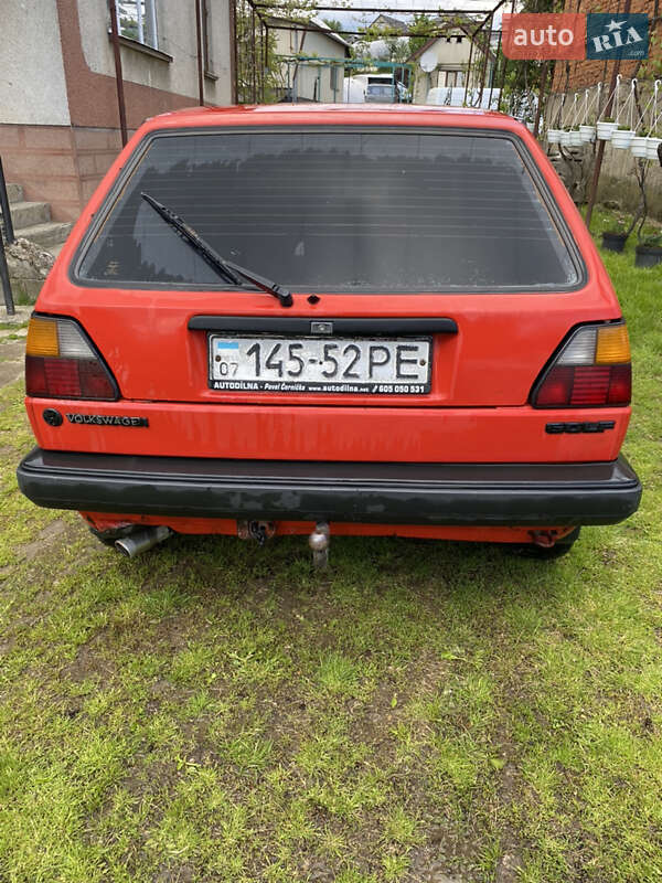 Хэтчбек Volkswagen Golf 1986 в Виноградове
