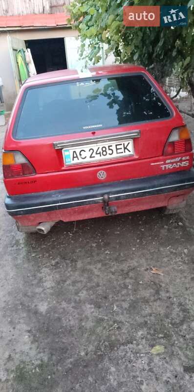 Хэтчбек Volkswagen Golf 1989 в Берестечку