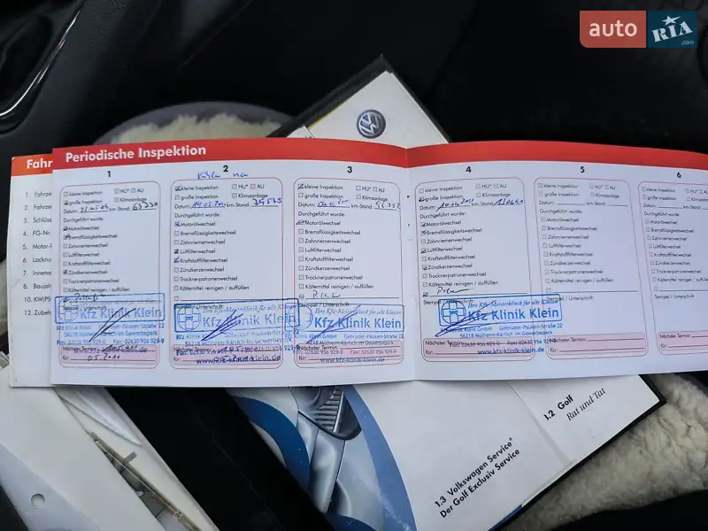 Хетчбек Volkswagen Golf 2003 в Тернополі документ