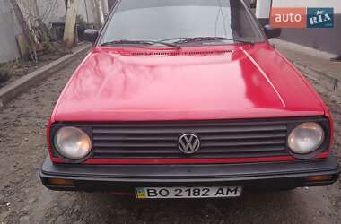 Хетчбек Volkswagen Golf 1988 в Монастириській