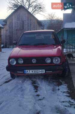 Хэтчбек Volkswagen Golf 1988 в Верховине