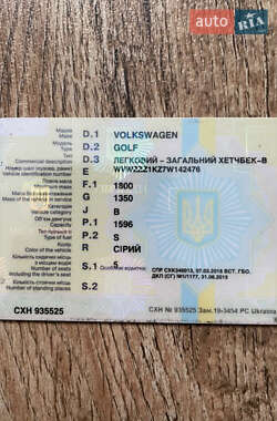 Хэтчбек Volkswagen Golf 2007 в 
