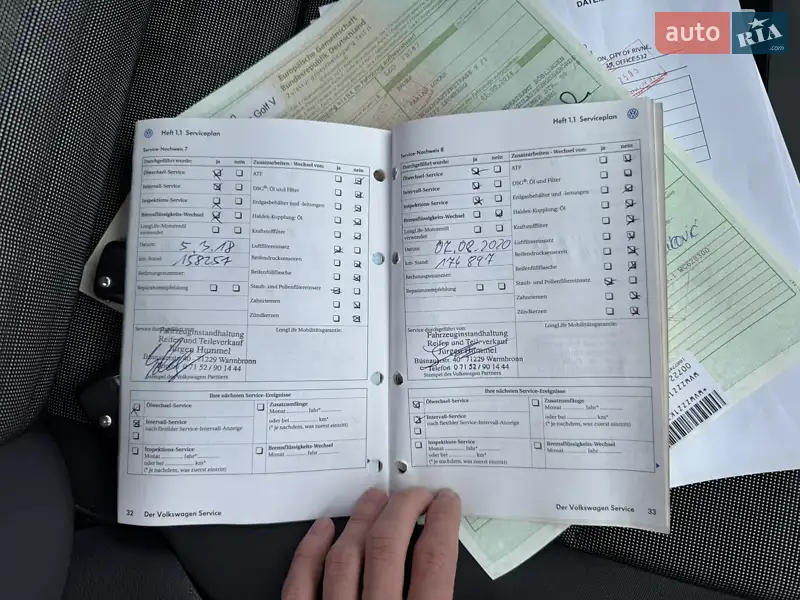 Хетчбек Volkswagen Golf 2007 в Сваляві документ