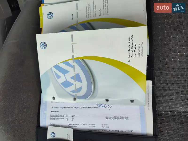 Універсал Volkswagen Golf 2004 в Запоріжжі документ