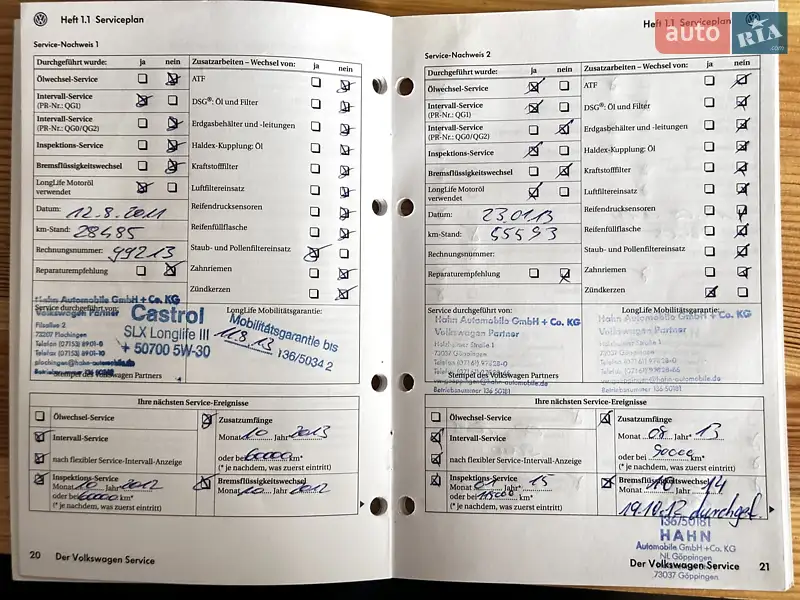 Хетчбек Volkswagen Golf 2009 в Сумах документ