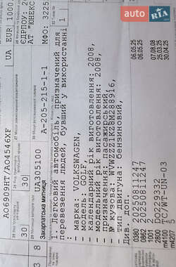 Универсал Volkswagen Golf 2008 в 