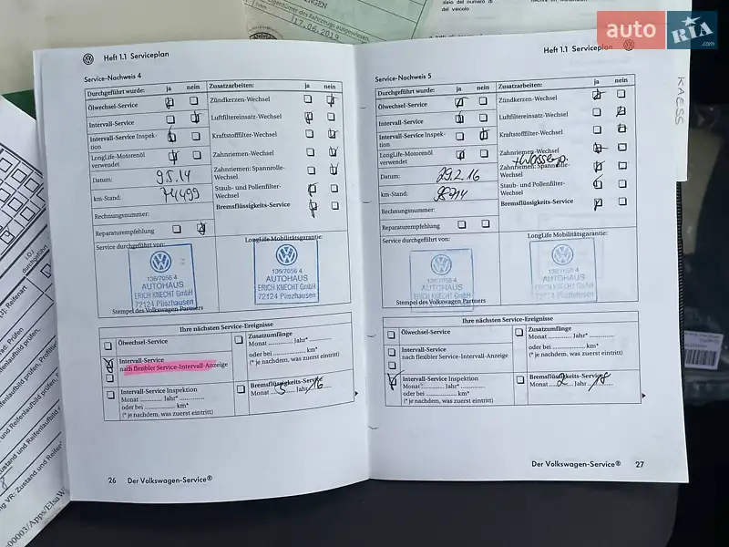 Хетчбек Volkswagen Golf 2008 в Івано-Франківську документ