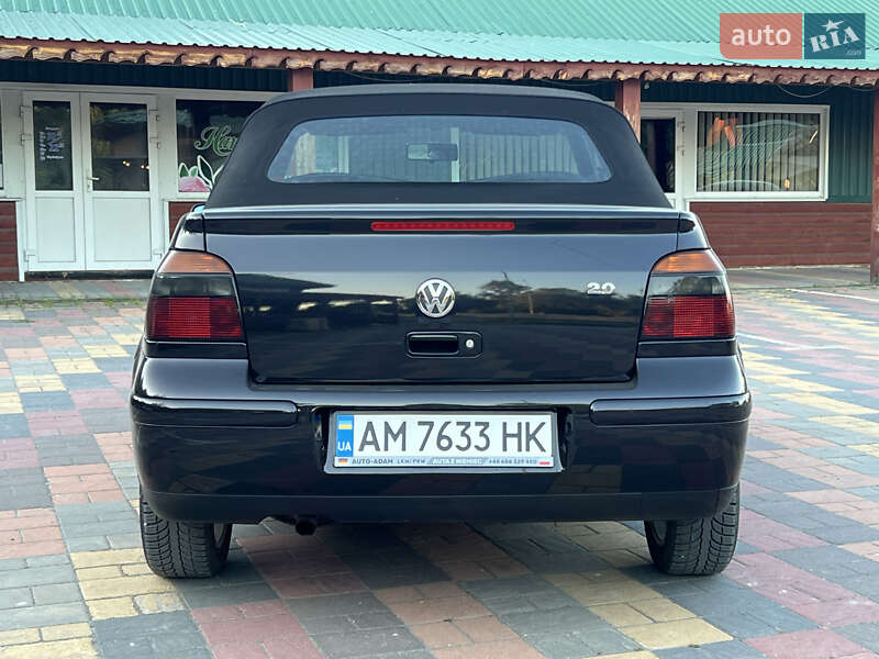 Кабриолет Volkswagen Golf 2001 в Бердичеве