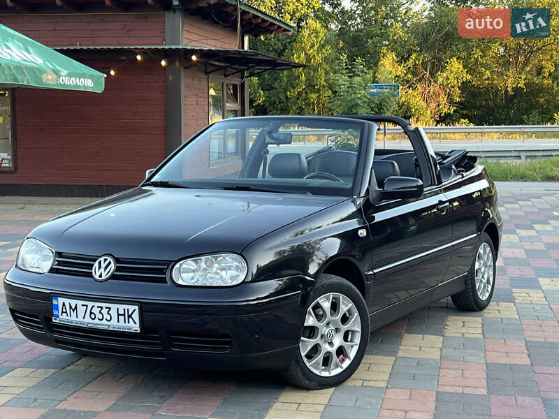 Кабриолет Volkswagen Golf 2001 в Бердичеве