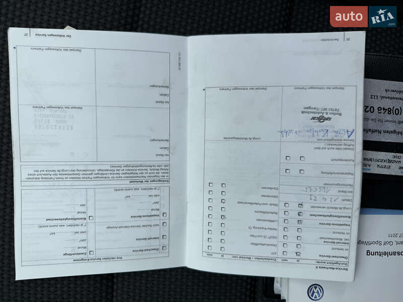 Универсал Volkswagen Golf 2012 в Ровно