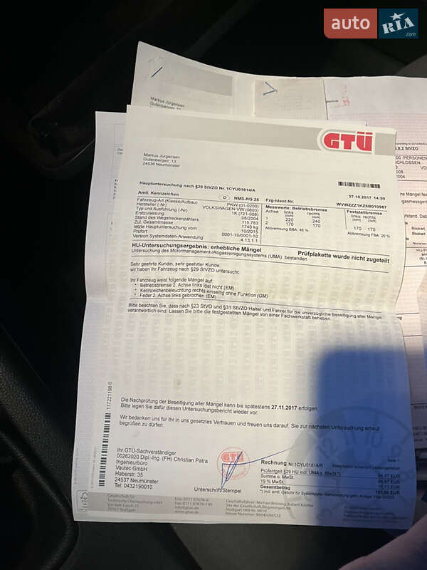 Хетчбек Volkswagen Golf 2004 в Охтирці