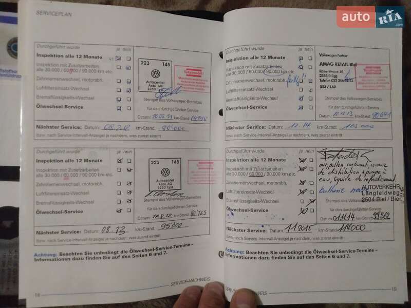 Хэтчбек Volkswagen Golf 2001 в Вараше