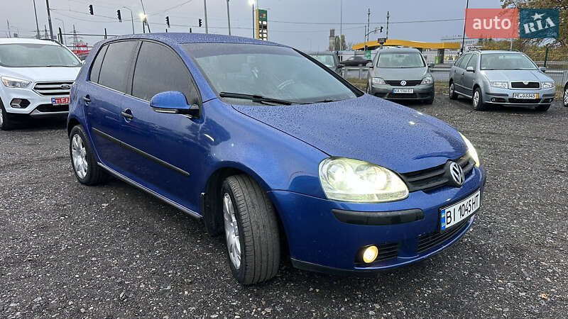 Хетчбек Volkswagen Golf 2006 в Полтаві фото 6 Хетчбек Volkswagen Golf 2006 в Полтаві