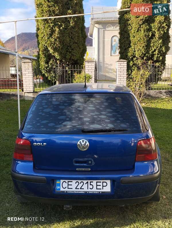 Хэтчбек Volkswagen Golf 2001 в Кутах