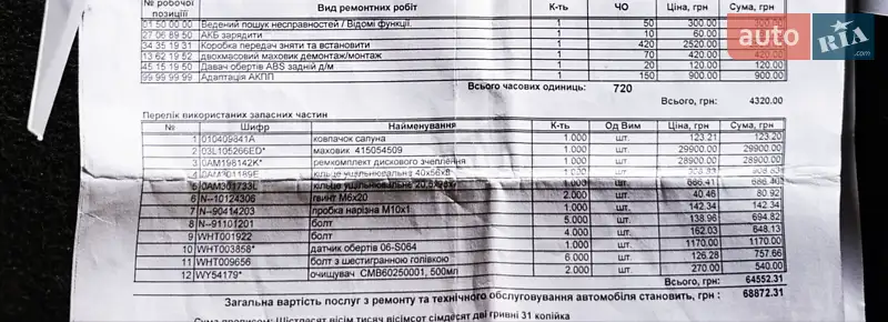 Універсал Volkswagen Golf 2010 в Запоріжжі документ 2 фото Універсал Volkswagen Golf 2010 в Запоріжжі документ