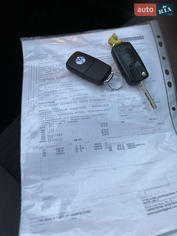 Хэтчбек Volkswagen Golf 2008 в Луцке фото 19 Хэтчбек Volkswagen Golf 2008 в Луцке