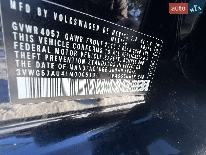 Хетчбек Volkswagen Golf 2019 в Луцьку