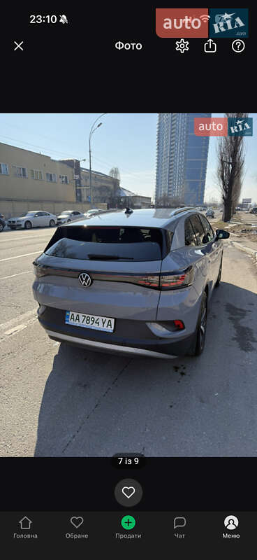 Внедорожник / Кроссовер Volkswagen ID.4 Crozz 2022 в Киеве