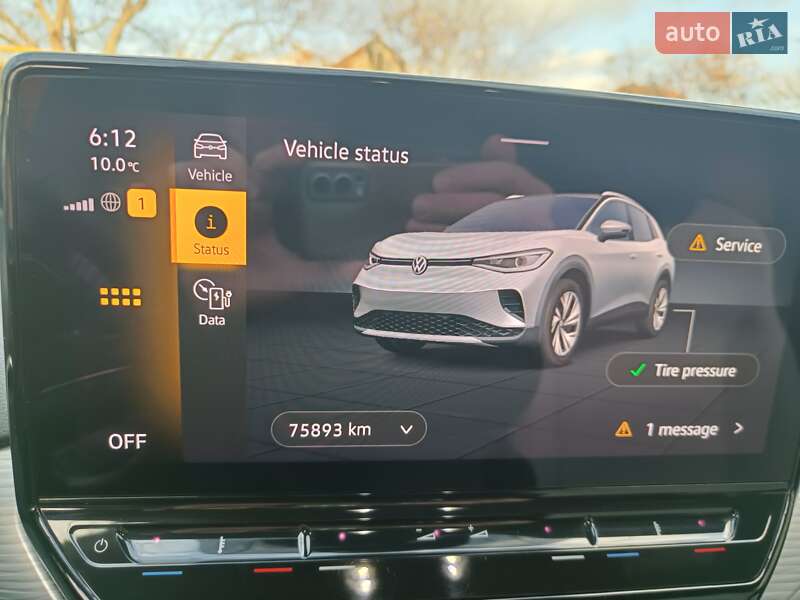 Внедорожник / Кроссовер Volkswagen ID.4 Crozz 2021 в Одессе фото 28 Внедорожник / Кроссовер Volkswagen ID.4 Crozz 2021 в Одессе