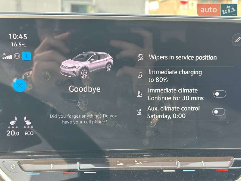 Внедорожник / Кроссовер Volkswagen ID.4 2023 в Одессе фото 14 Внедорожник / Кроссовер Volkswagen ID.4 2023 в Одессе