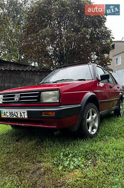 Седан Volkswagen Jetta 1990 в Луцьку