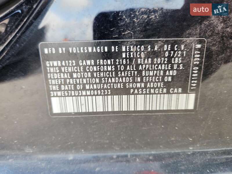 Седан Volkswagen Jetta 2021 в Рівному