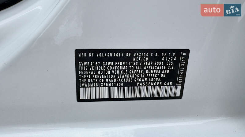 Седан Volkswagen Jetta 2024 в Черкасах
