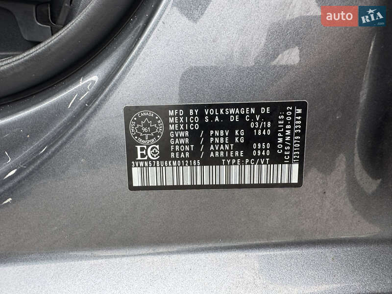 Седан Volkswagen Jetta 2018 в Луцке