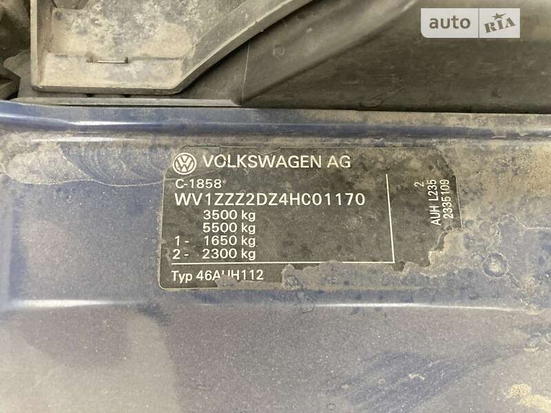 Грузовой фургон Volkswagen LT 2003 в Львове