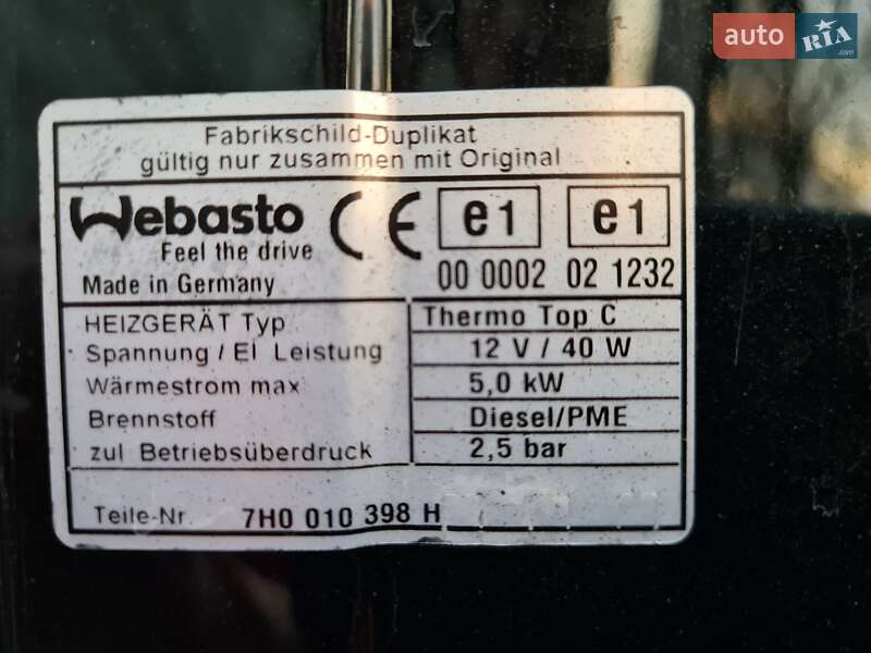 Минивэн Volkswagen Multivan 2007 в Новом Роздоле