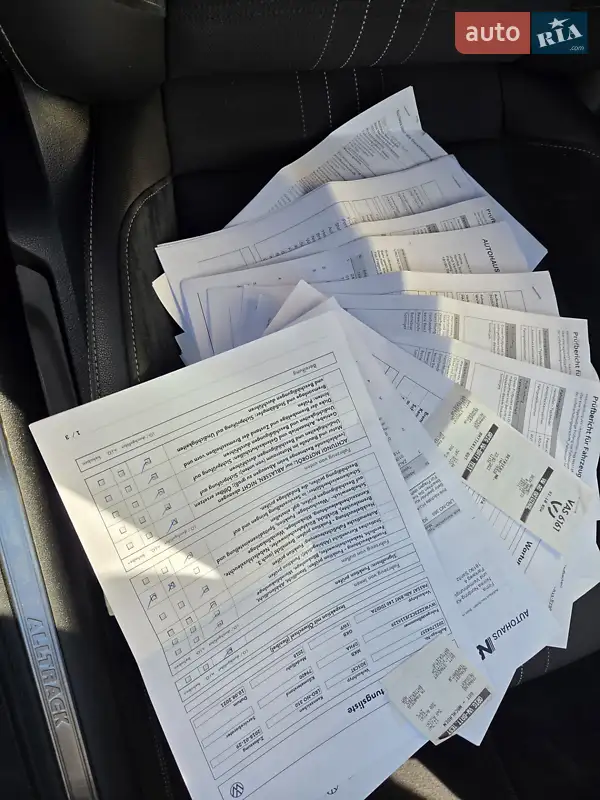 Універсал Volkswagen Passat Alltrack 2018 в Нововолинську документ