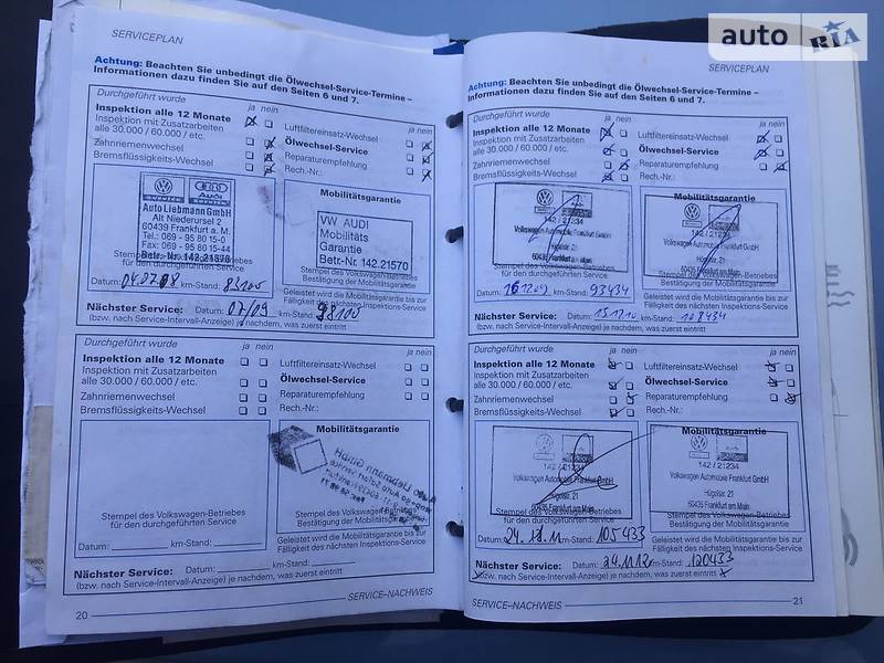 Седан Volkswagen Passat 1999 в Києві фото 17 Седан Volkswagen Passat 1999 в Києві