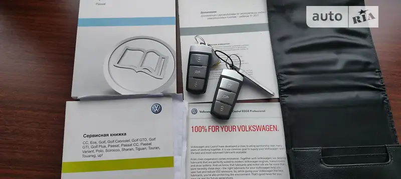Седан Volkswagen Passat 2012 в Ужгороде документ