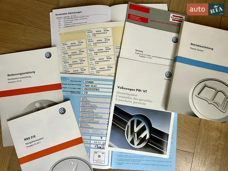 Універсал Volkswagen Passat 2011 в Києві документ